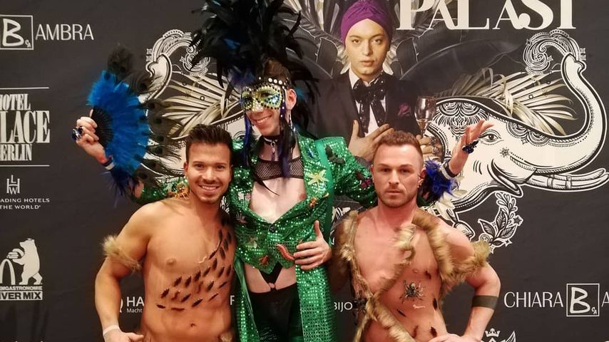 Marco Tornese, Manuel Flickinger und Basti Fantasti bei "Julian's Dschungel-Palast"