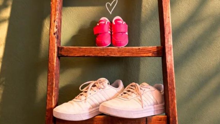 Marco von "Hochzeit auf den ersten Blick" teilt ein Bild mit Kinderschuhen