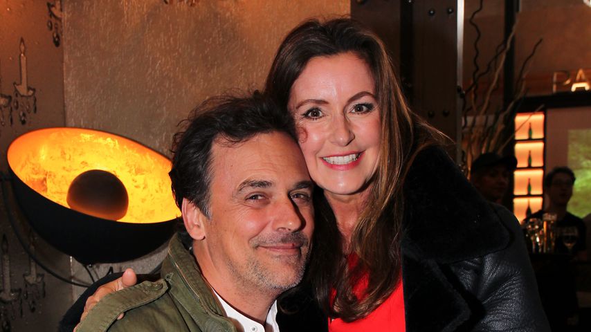 Marcus Grüsser und seine Frau Sylvie Lindenbauer in München 2017