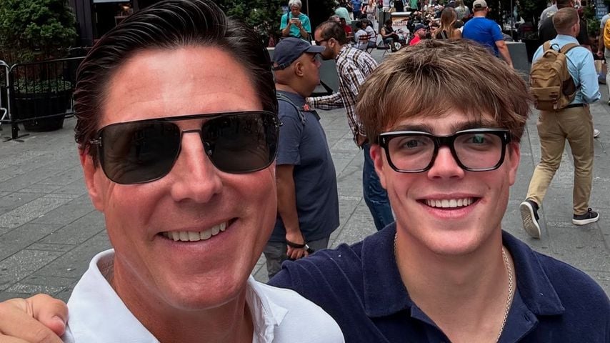 Marcus Höfl und Sohn Luca