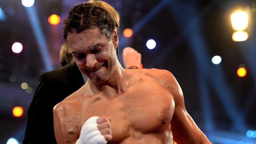 Marcus Schenkenberg beim Promi-Boxen 2014