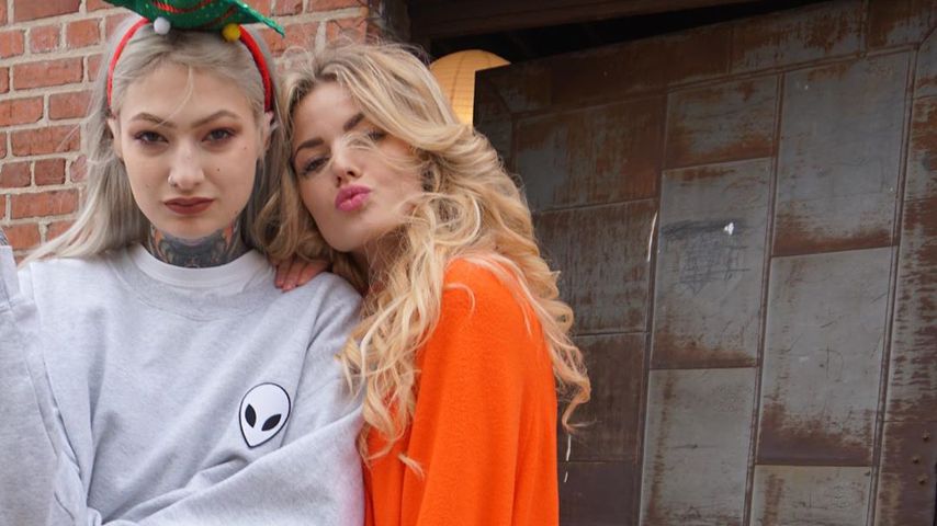 Mareike Lerch und Nadine, bekannt aus GNTM 2020