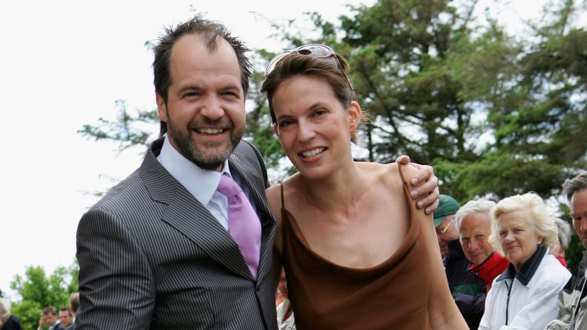 Marek Erhardt und seine Frau Maren 2005
