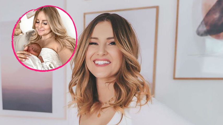 Zuckersüß: Neues Mama-Sohn-Bild von Maren Wolf und Lyan