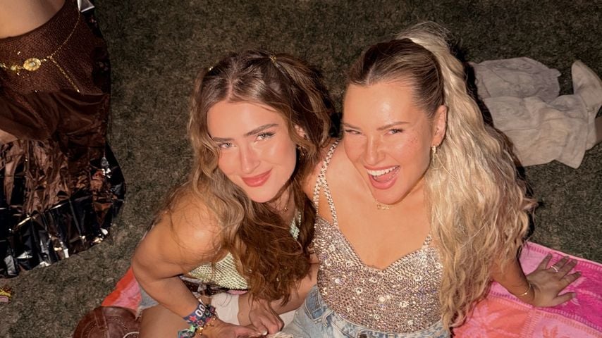 Maren Wolf mit einer Freundin, Coachella im April 2026