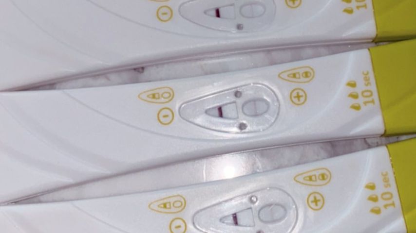 Maren Wolfs Schwangerschafttests