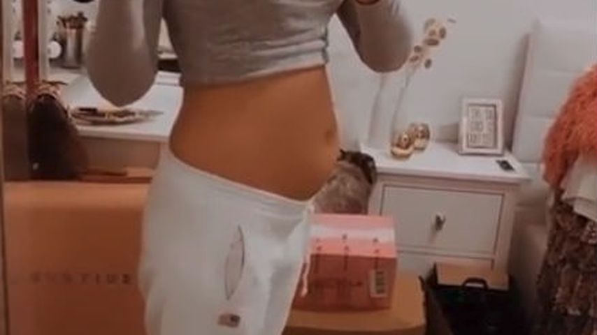 Maren Wolfs Babybauch