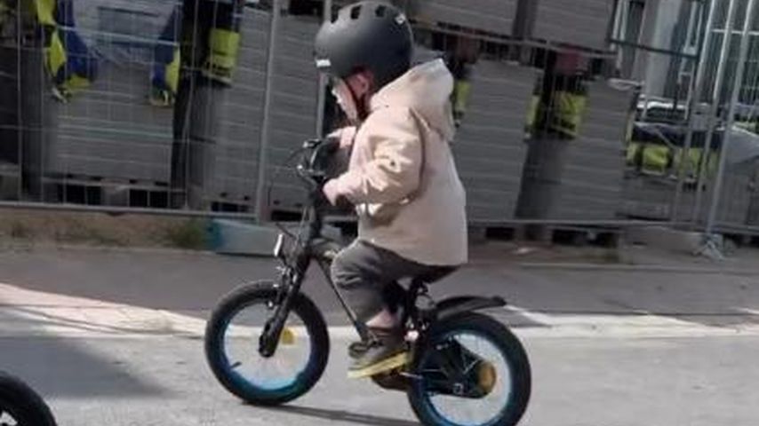 Maren Wolfs Sohn Lyan, April 2024