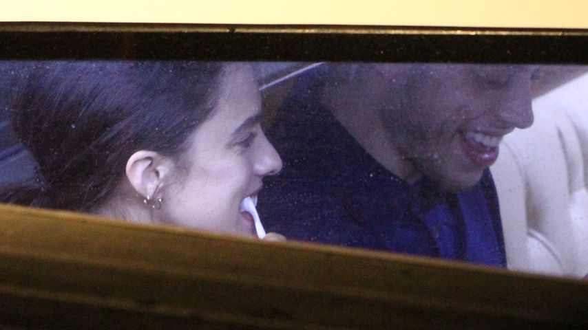 Margaret Qualley und Pete Davidson in Italien