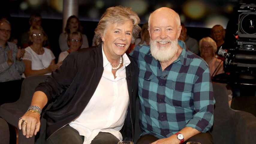 Margie Kinsky und Bill Mockridge bei der Aufzeichnung der NDR-Talkshow "Tietjen und Bommes"