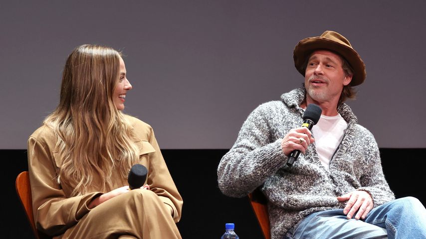 Margot Robbie und Brad Pitt