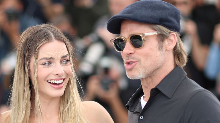 Margot Robbie und Brad Pitt