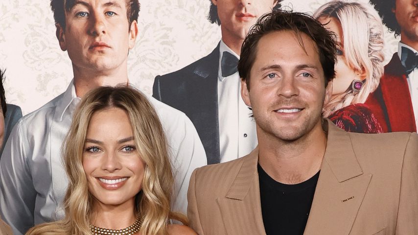 Margot Robbie und ihr Partner Tom Ackerley