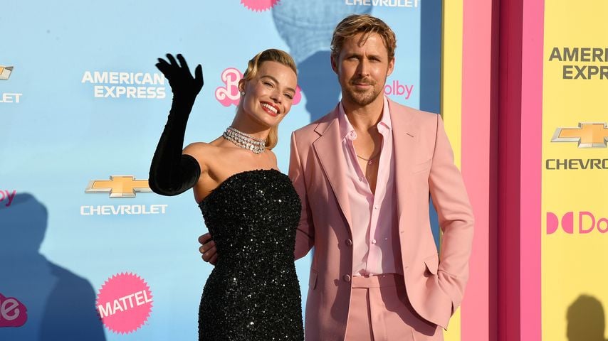 Margot Robbie und Ryan Gosling im Juli 2023
