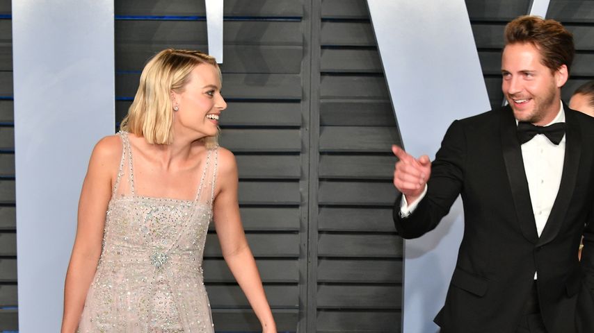 Margot Robbie und Tom Ackerley bei der Vanity Fair Oscar Party 2018