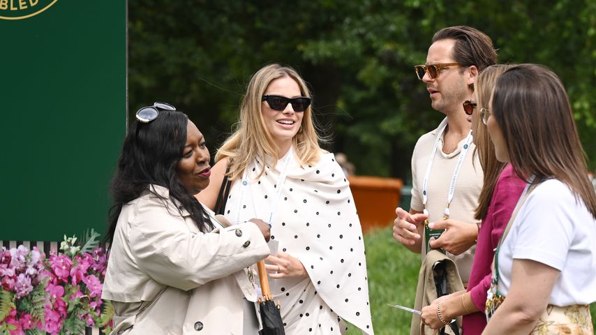 Margot Robbie und Tom Ackerley im Juli 2024