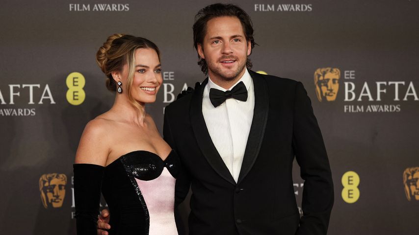 Margot Robbie und Tom Ackerley im Februar 2024
