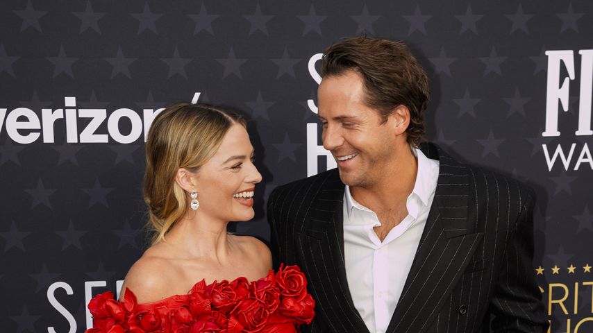 Margot Robbie und Tom Ackerley im Januar 2024