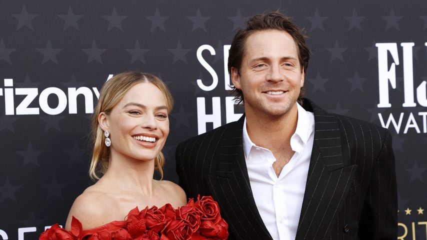 Margot Robbie und Tom Ackerley im Januar 2024