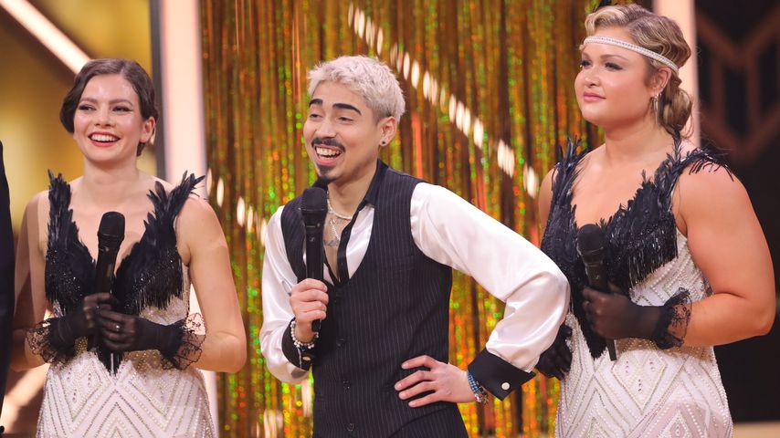Maria Clara Groppler, Tony Bauer und Sophia Thiel bei "Let's Dance"