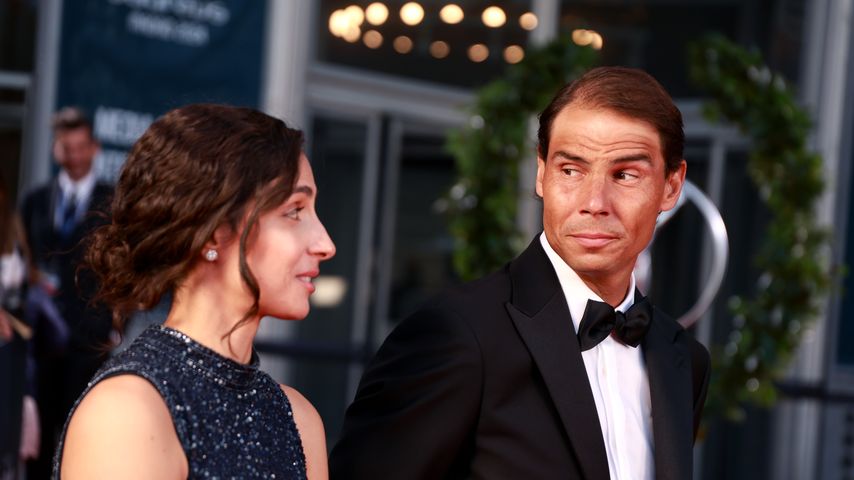 María Francisca Perelló und Rafael Nadal, April 2024