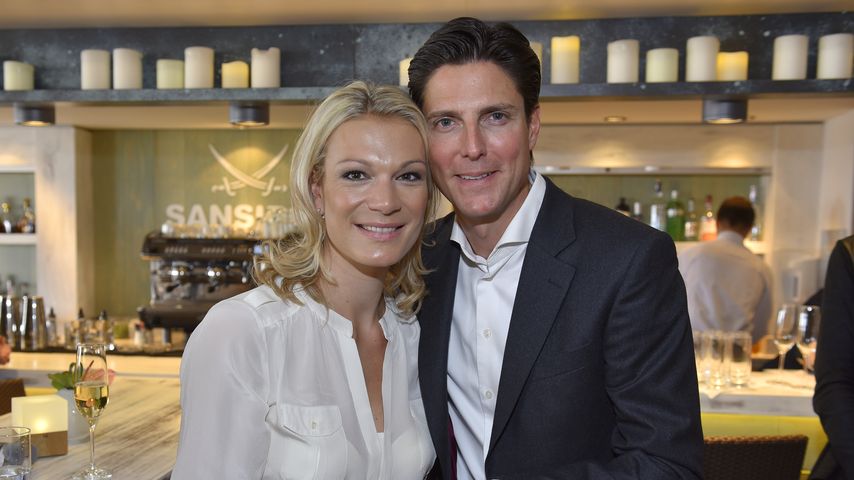 Maria Hoefl-Riesch und Marcus Hoefl im April 2015