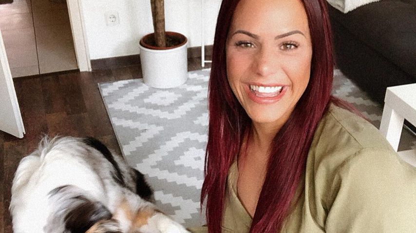 Maria Lo Porto mit ihrem Hund