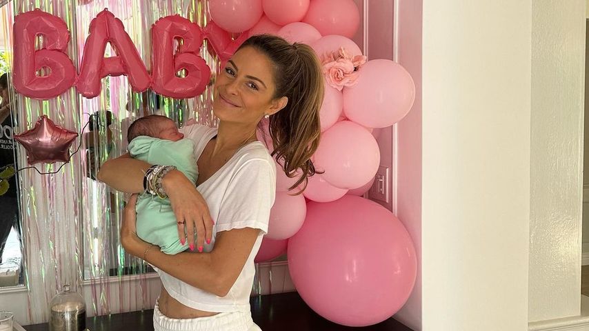 Fünf Wochen alt: Maria Menounos teilt Pic mit Tochter Athena