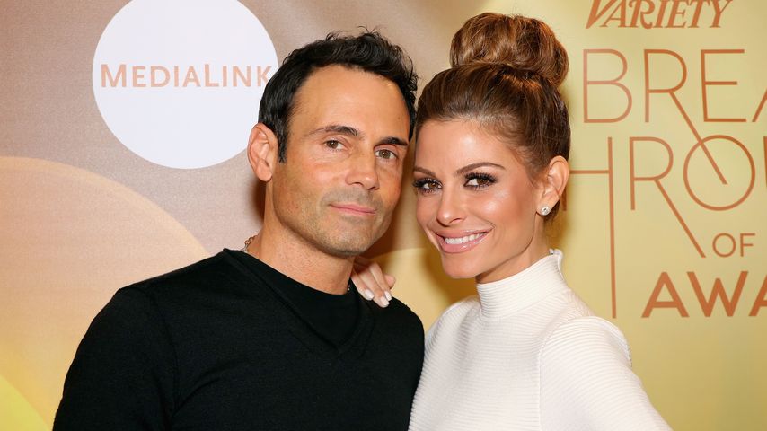 Maria Menounos und Keven Undergaro im Jahr 2014