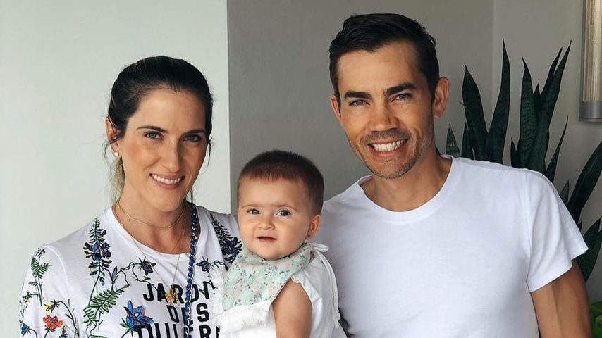 Maria, Mia und Camilo Villegas im September 2019