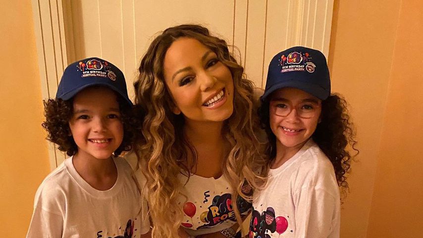 Mariah Carey mit ihren Kindern