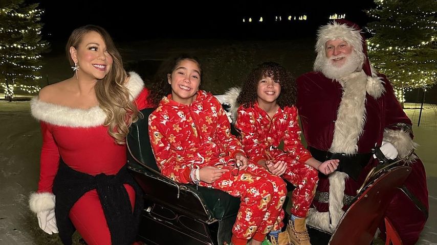 So verbrachte Mariah Carey Weihnachtsmorgen mit ihren Kids!