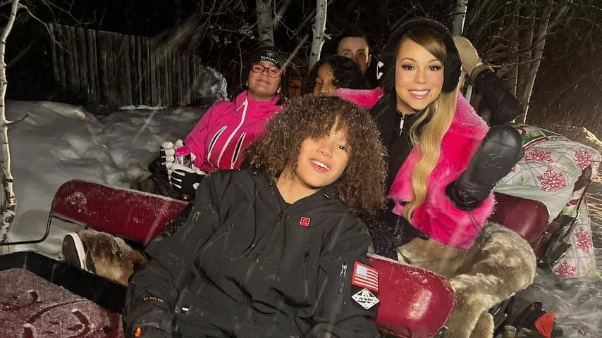 Süß! Mariah Carey feierte mit ihren Zwillingen Silvester