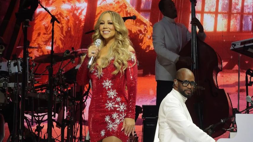 Mariah Carey bei ihrem Weihnachtskonzert, New York 2024