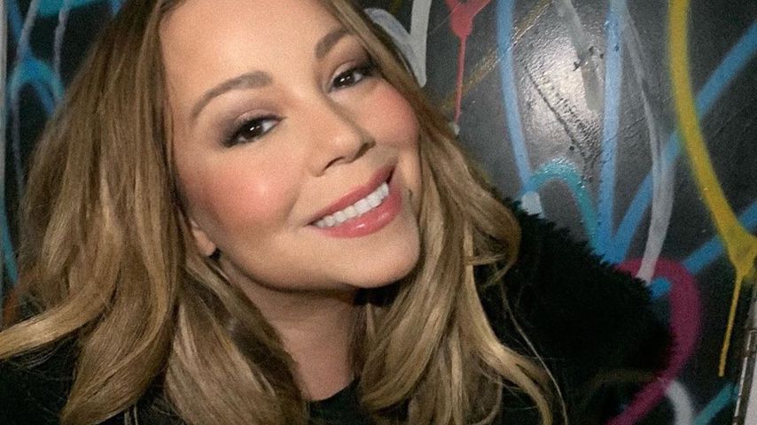 Sängerin Mariah Carey in NYC