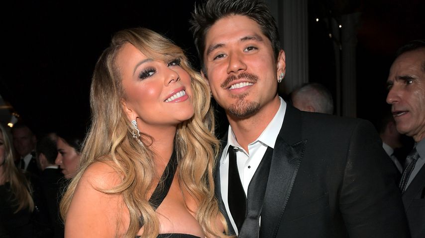 Mariah Carey und Bryan Tanaka bei den Golden Globe Awards 2018