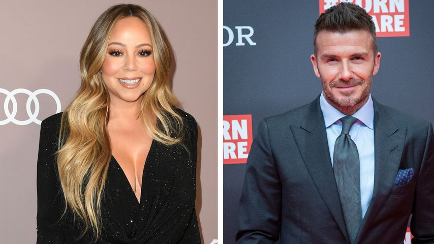 Mariah Carey feiert David Beckhams Performance ihres Hits