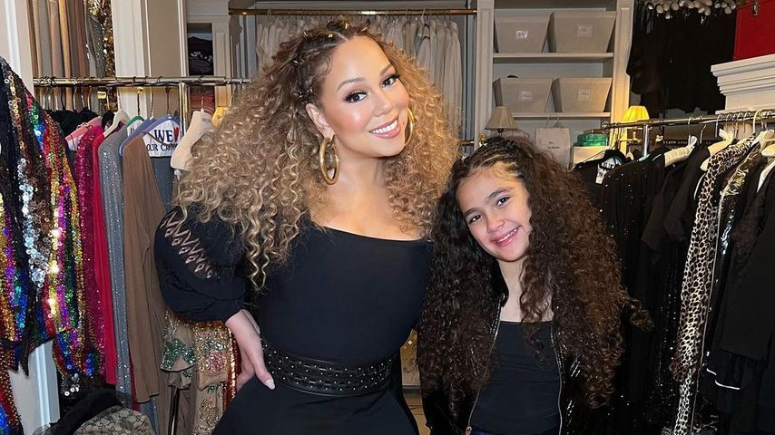 Mariah Carey und ihre Tochter Monroe im Oktober 2022