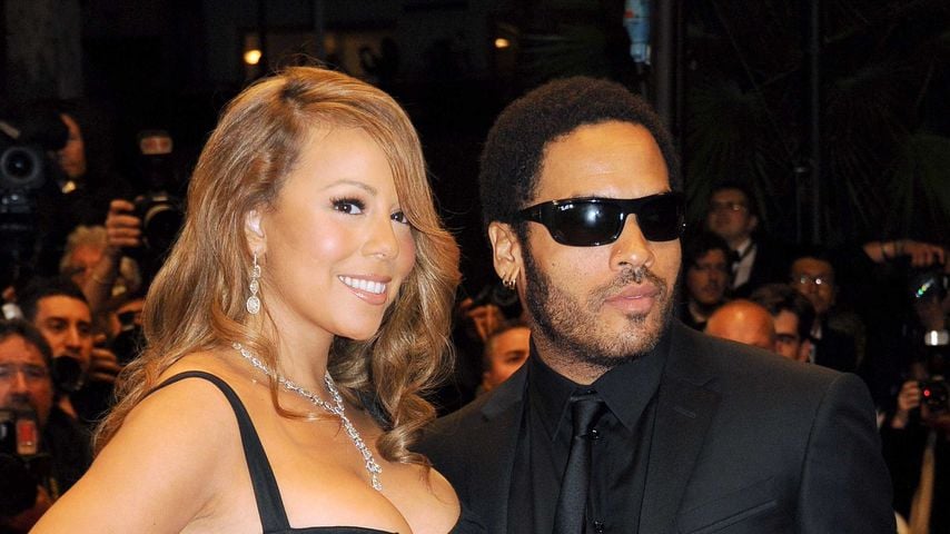 Mariah Carey und Lenny Kravitz in Cannes, 2009