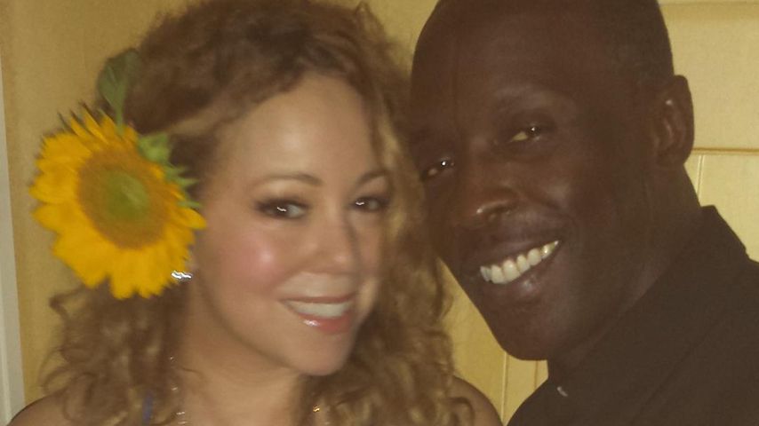 Mariah Carey und Michael K. Williams