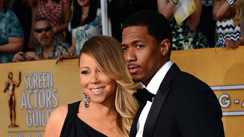 Mariah Carey und Nick Cannon im Januar 2014 in Los Angeles