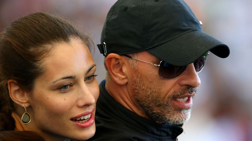 Marica Pellegrinelli und Eros Ramazzotti im Juli 2014