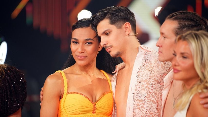 Marie Mouroum und ihr Tanzpartner Alexandru Ionel bei "Let's Dance"
