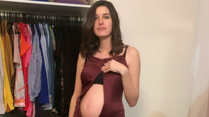 Marie Nasemann: Babybauch-Struggle auf der Fashion Week