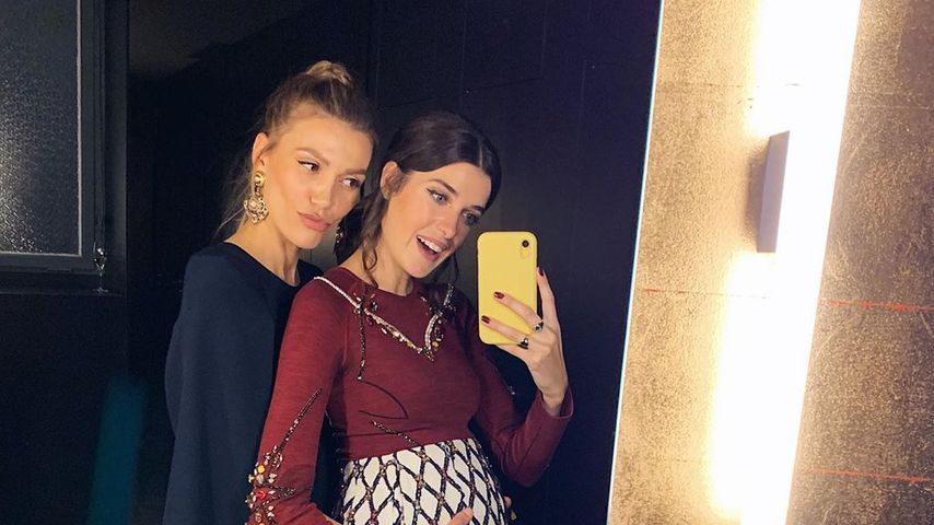 Marie Nasemann mit ihrer Freundin Jackie
