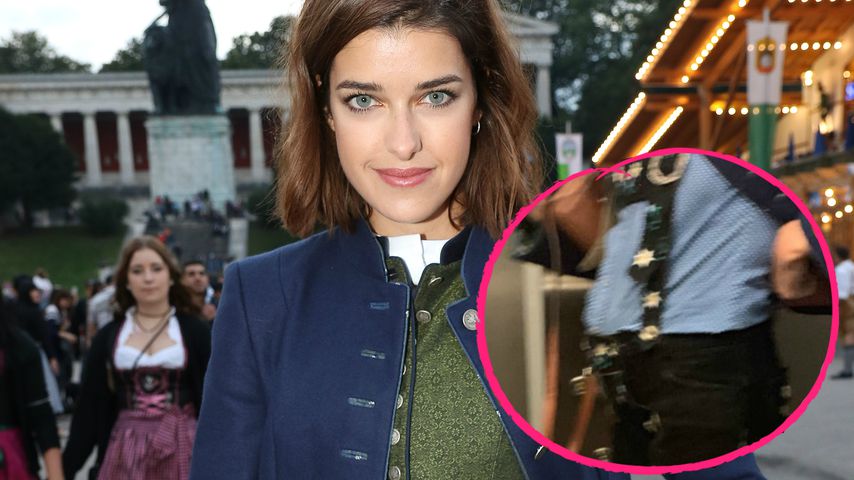 Mit Babybauch: Marie Nasemann feierte schwanger auf Wiesn!