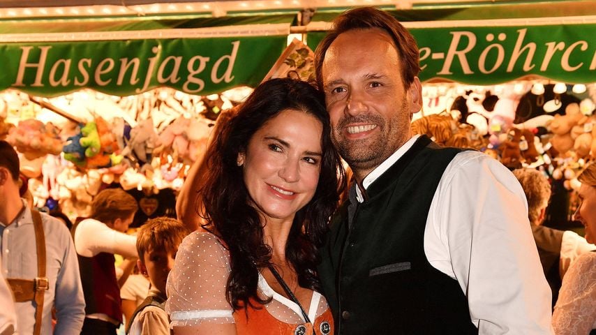 Mariella Ahrens und Marco van Dré auf dem Oktoberfest in München, September 2025