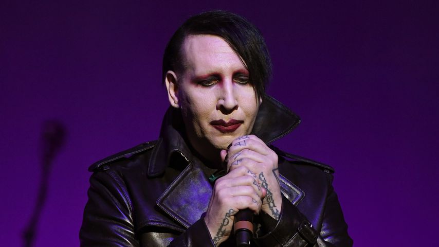 Marilyn Manson bei einem Auftritt im Dezember 2019