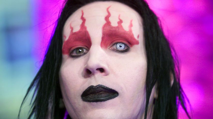 Marilyn Manson in den MTV Studios in New York City