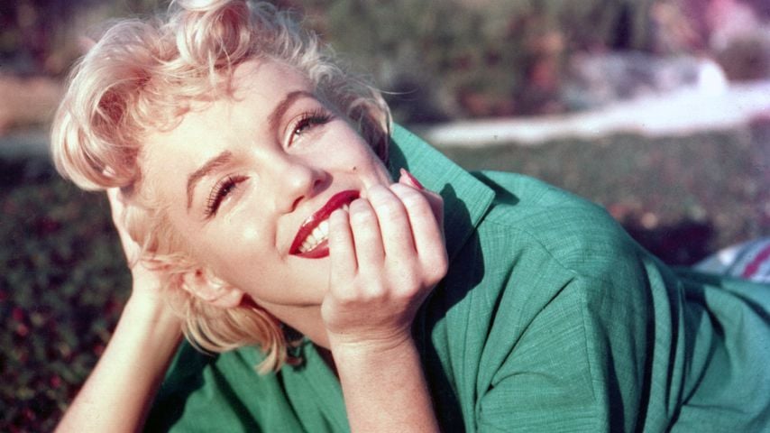 Marilyn Monroe 1954 in Palm Springs, Kalifornien